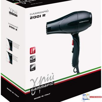 Sèche cheveux Gamma Piu 2001R Poignée ergonomique 2200W