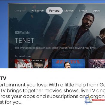 Téléviseur Hisense 50" Class A6 Series LED 4K UHD Smart Google TV