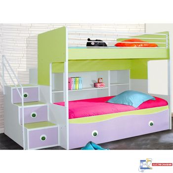 Lit Double Pour Enfant TWIN CHE14CB/TR100