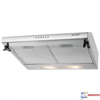 Hotte Casquette BRANDT BHC6601X 60cm - Inox