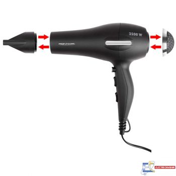 Sèche Cheveux Professionnel PROFICARE PC-HT 3017 2200W Noir