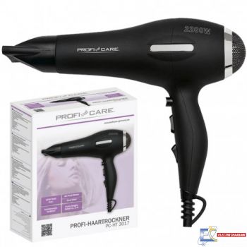 Sèche Cheveux Professionnel PROFICARE PC-HT 3017 2200W Noir