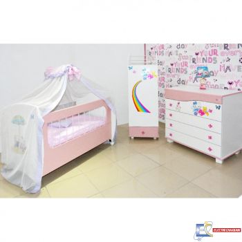 Chambre A Couché Pour Bébé BAMBINO CHB02RS00