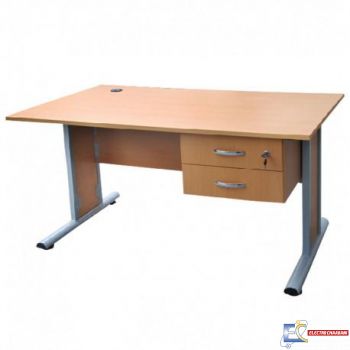 Bureau Opérateur STANDARD STRATIFIÉ + 2 TIROIRS BS0129