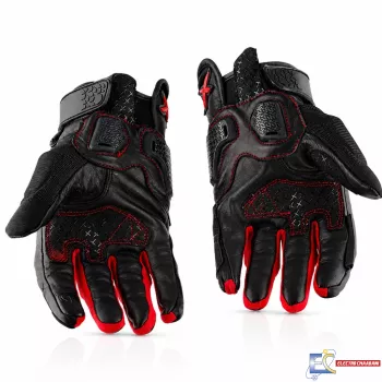 Gants de moto Axor Viper - XL -Noir/ Rouge