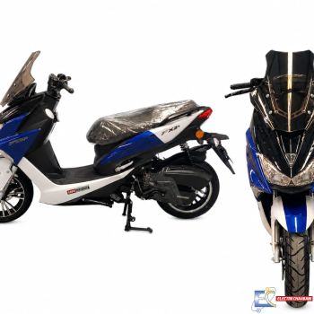 SCOOTEUR UNISCOOT FX2+ 2026 - 125CC  - BLEU / BLANC