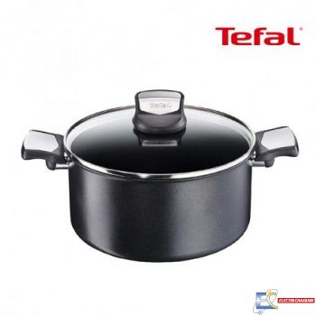 Faitout avec couvercle Tefal C6204672 expertise 24cm - noir