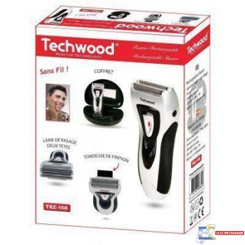 RASOIR RECHARGEABLE TECHWOOD TRZ-108