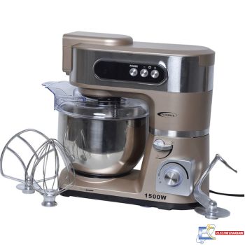Robot Pétrin Florence SM6425E 1500W – 6L Avec Afficheur Digital - Beige