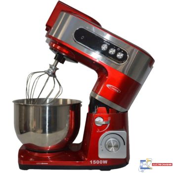 Robot Pétrin Florence SM6425E 1500W – 6L Avec Afficheur Digital - Rouge