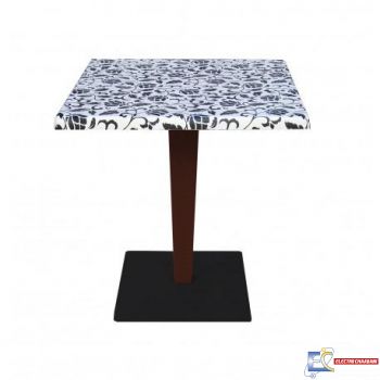 Table BEAU RIVAGE 70x70cm WINGUE ROTIN TBIS113