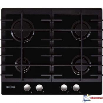 Plaque de Cuisson HOOVER 4 Feux 60 cm Noir - HHG6BRMB