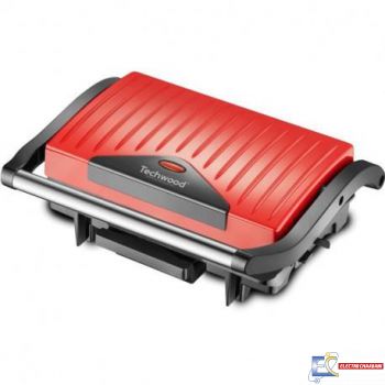 Grille Panini TECHWOOD TGD-015 - Rouge