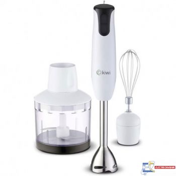 Set Mixeur 3 En 1 KIWI KHB-4430 500W - Blanc