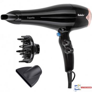 Sèche Cheveux FAKIR CAPELLO 2200W - Noir