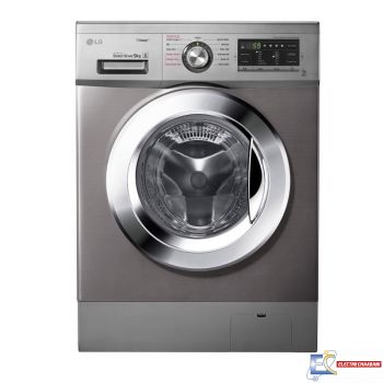 Lave linge Frontale LG 9Kg Silver -FH4G6VDY6