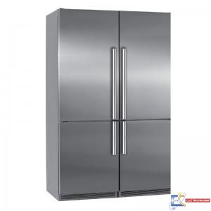 Side by side 4 portes inox 120cm SMART 3300 FOCUS