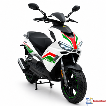 SCOOTER FORMULA BBM 125CC - BLANC / VERT