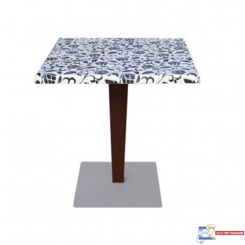 Table BEAU RIVAGE 70x70cm WINGUE ROTIN TBIS113