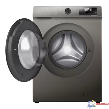 Machine à Laver Frontale Hisense WFQP8014EVMT - 8Kg - Silver