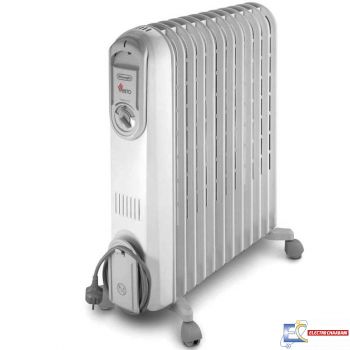 Radiateur bain d'huile DELONGHI Vento V551225 12 éléments - 2500W