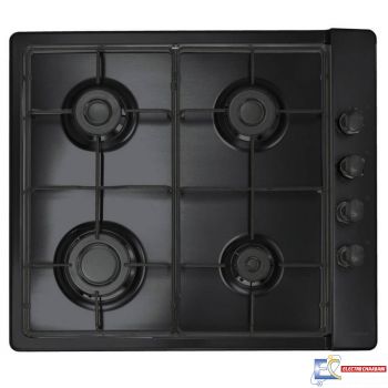 Plaque de cuisson CANDY 4 feux 60 cm -Noir - CLG64SPN/CHW6LBB