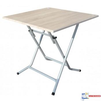 Table CARRE PVC 70x70 cm TBIS034 - Noir