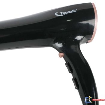 Sèche Cheveux TOPMATIC - Noir - HT-2200.1 - 2200 W