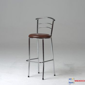 Tabouret Alice Chromé