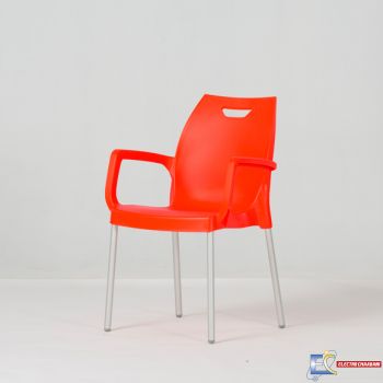 Chaise Aicha - Rouge