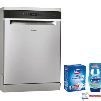Lave Vaisselle WHIRLPOOL WFC3C26PX 14 Couverts - Inox