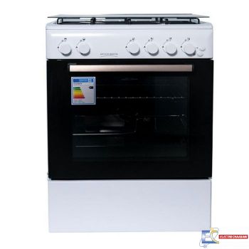 Cuisinière à Gaz ARTHUR MARTIN AMG60BL 60cm 4 Feux - Blanc