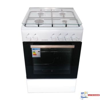 Cuisinière à Gaz ARTHUR MARTIN AMG60BL 60cm 4 Feux - Blanc