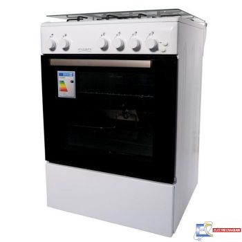 Cuisinière à Gaz ARTHUR MARTIN AMG60BL 60cm 4 Feux - Blanc