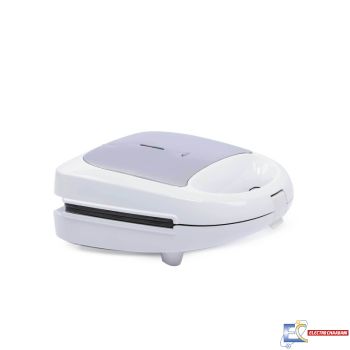 Appareil De Cuisson Florence HK-213 3en1 Panini Gaufre Zouza 750W - Blanc