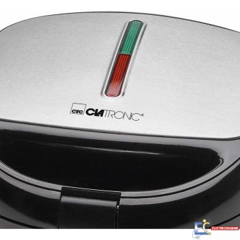 Appareil de Cuisson CLATRONIC 3-en-1 ST-WA-3670 800 W - Noir&Inox