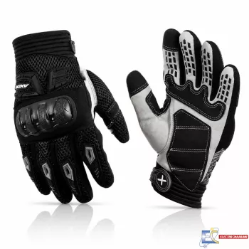 Gants de moto Axor Airstream - L -Noir