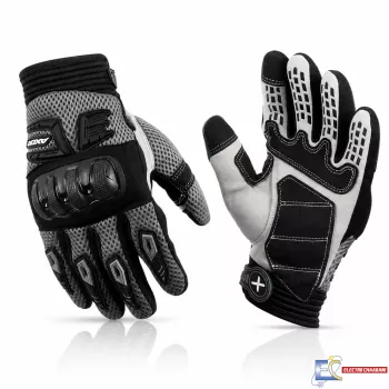 Gants de moto Axor Airstream - L -GRIS
