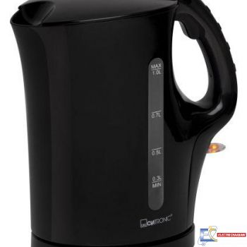 BOUILLOIRE CLATRONIC WK 3462 / 1L / 2000W / ACIER NOIR