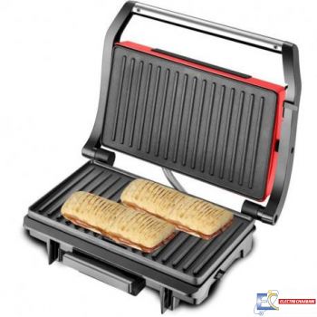 Grille Panini TECHWOOD TGD-015 - Rouge