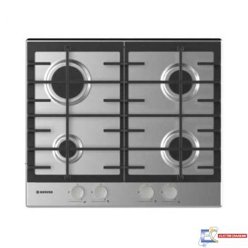 Plaque de cuisson HOOVER 4 feux 60 cm -Inox - HHG6BRMX