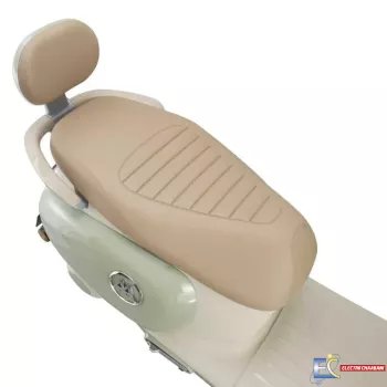 Scooter Électrique Aima Classical 800W – Vert / Beige