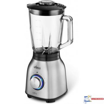 Blender en Verre UFESA 1,5L - 1000 W - Inox - BS4800