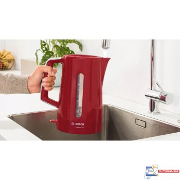 Bouilloire Sans Fil BOSCH TWK3A014 2400W 1.7L - Rouge