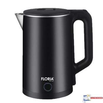 Bouilloire à Double Paroi FLORIA ZLN4919 1500W - Noir