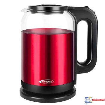Bouilloire Sans fil FLORENCE HK-415 1500W - Rouge