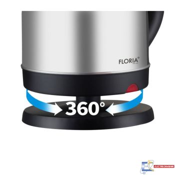 Bouilloire Sans Fil FLORIA ZLN4902 2 Litres - Inox