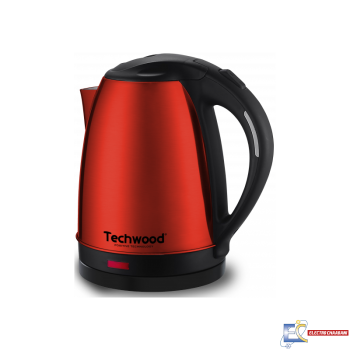 Bouilloire sans fil TECHWOOD 1.8 Litres Rouge - TBI-1855