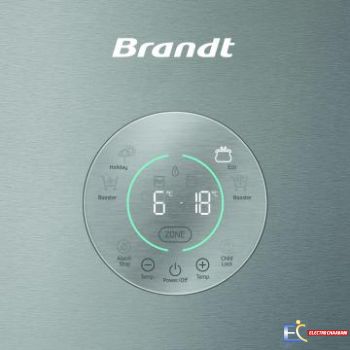 Réfrigérateur BRANDT BD4712NX 480 Litres NoFrost - Inox