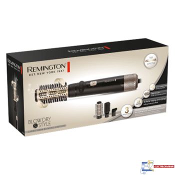 Brosse Soufflante Rotative REMINGTON Blow Style & Dry AS7580 - 1000W - Noir